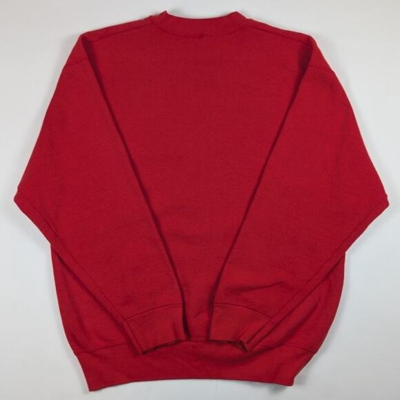 Vintage Ohio State Buckeyes 90s USA Salem Sportswear Red Crewneck Size Large - Picture 6 of 8